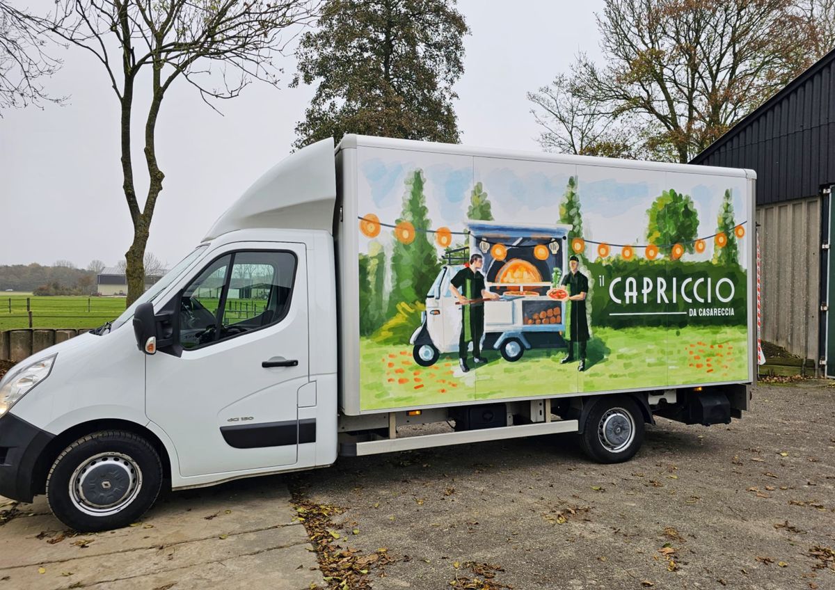 Il Capriccio, busbestickering