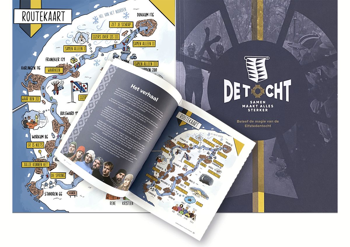 Musical De Tocht routekaart